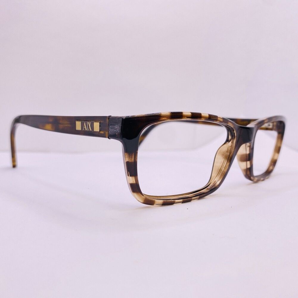Armani Exchange Eyeglasses Frames AX 3007 8037 53-17-145 Havana Tortoise